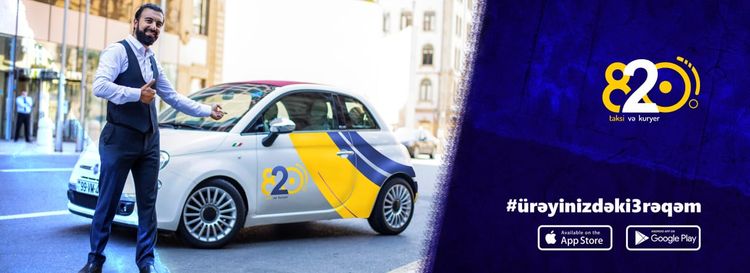 Bakıda 820 taksi-kuryer xidməti fəaliyyətə başlayıb