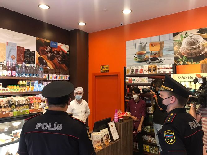 Bakının bu yerlərində karantinə nəzarət gücləndirildi - FOTO