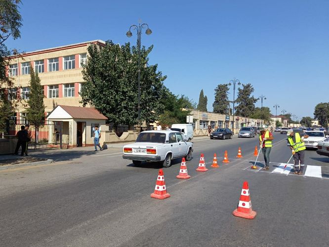 Yol polisi dərs mövsümü ilə bağlı tədbirlərə başladı - FOTO