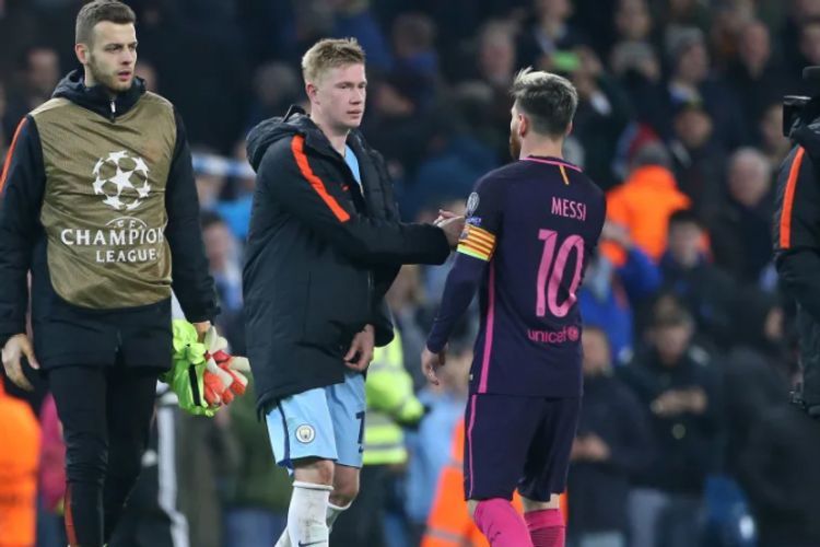 "Messinin gəlməməyi vecimə deyil" - De Bruyne
