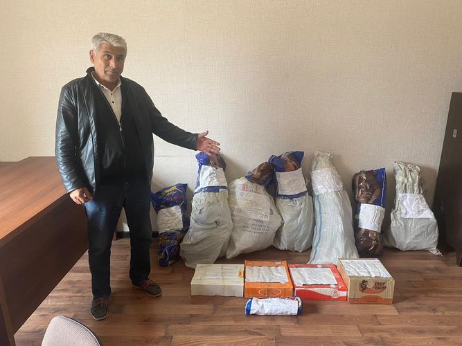 İstixanada narkotik əkən tutuldu - FOTO