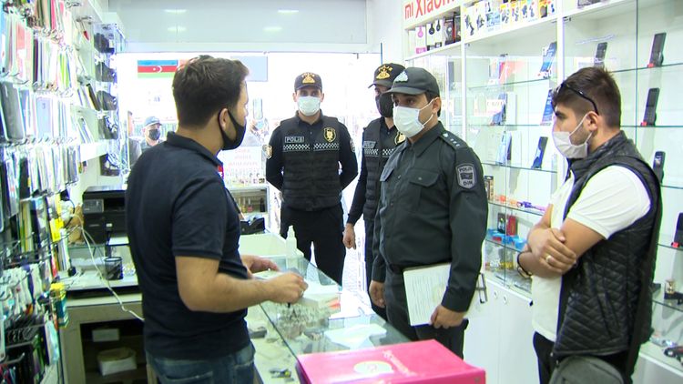 Bakıda koronavirusla bağlı reyd keçirildi - FOTO