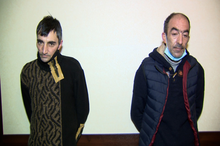 Oğurluq edən mran Kərimov və Fuad Sadıxov