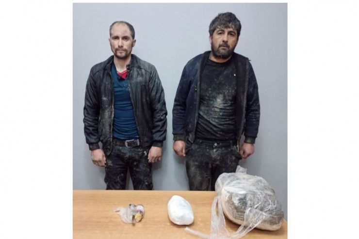 Azərbaycana narkotik keçirmək istəyən Həmid Dərgahi və Elxan Həsrətquliyev