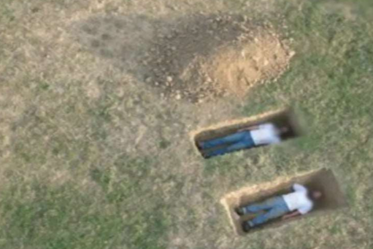 Qəbirlərdə iki ölməmiş kişi tapıldı, nə baş verdiyi  AÇIQLANDI 