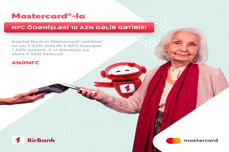 "Kapital Bank"ın Mastercard və Maestro kart sahibləri əlavə keşbek qazanacaqlar!
