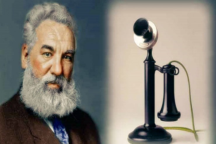 Telefonu icad edən Abraham Qraham Bell