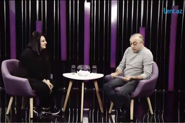 Telejurnalist İradə İsak və rejissor Rövşən İsax