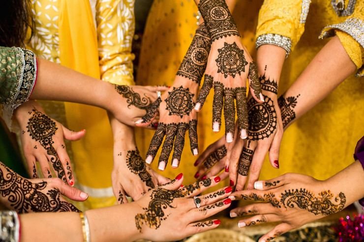 Son illərin TREND  hind xına BƏZƏKLƏRİ - FOTOLENT  