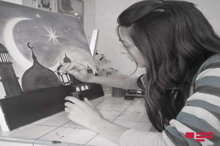 Gənc rəssam Dərya Məmmədova