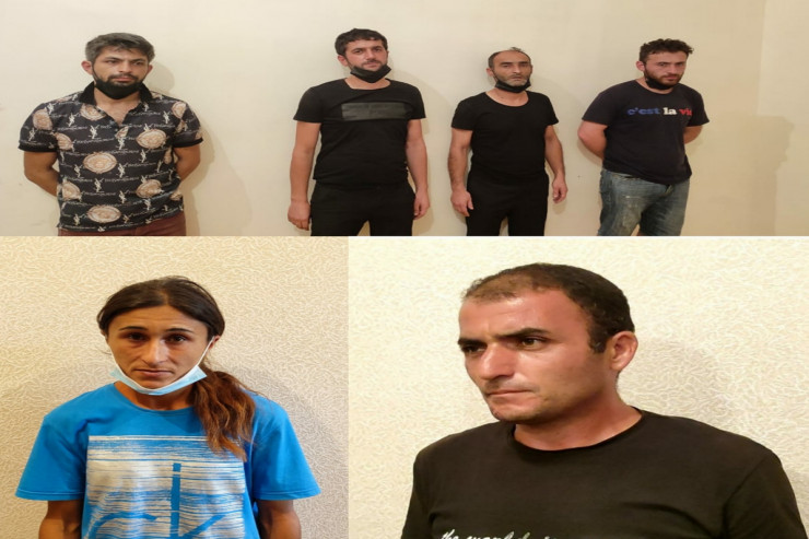 Narkotikə görə saxlanılan şəxslər