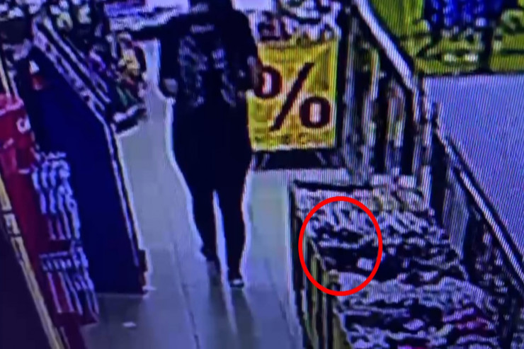 Marketdən oğurluq anı