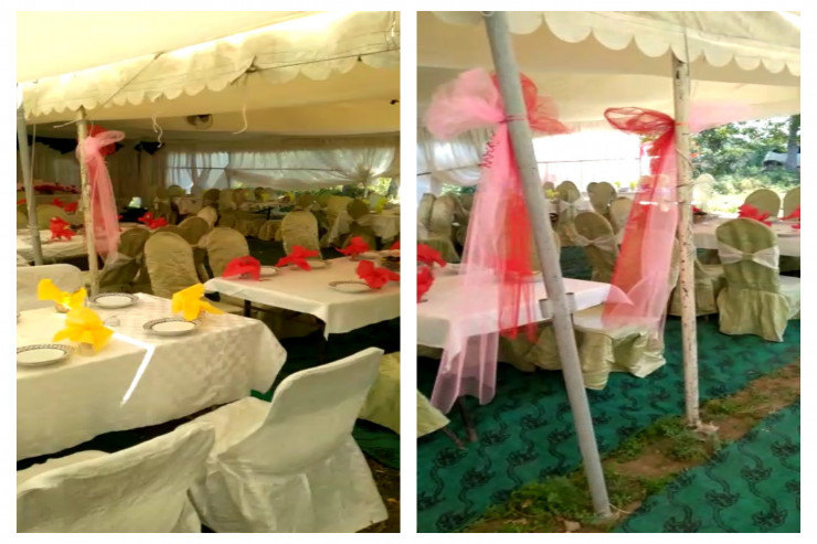 Goranboyda karantin pozulan toy mərasimləri