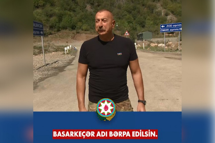 "Vardanis" yox, Basarkeçər - Prezidentdən ÇAĞIRIŞ 