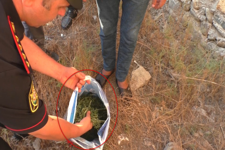 Ələ keçirilən narkotik