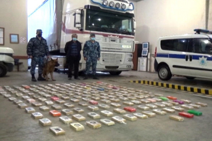 Gömrükdə aşkarlanan narkotiklər