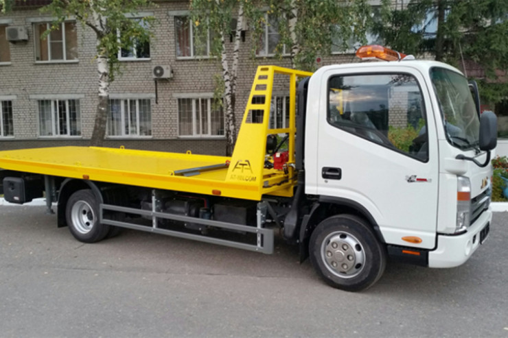 Oğurladıqları maşını evakuatorla apardılar -  VİDEO 