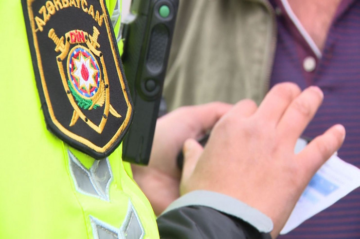 Narkotik çəkib maşın sürəndə  SAXLANILDI   -  FOTO 