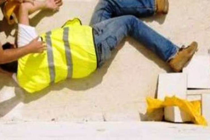 Azərbaycanda fəhlə faciəli şəkildə  ÖLDÜ 