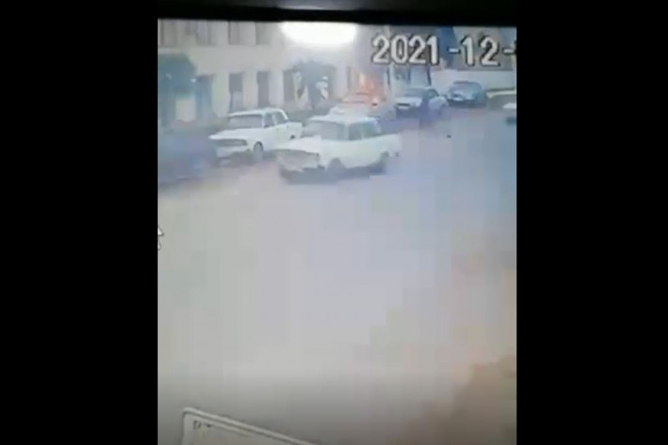 "Azərişıq" əməkdaşının maşını belə yandırıldı - HADİSƏ ANI 