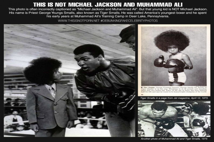  Bir fotoşəkilin hekayəsi:   Maykl Cekson Məhəmməd Əli ilə döyüşüb?