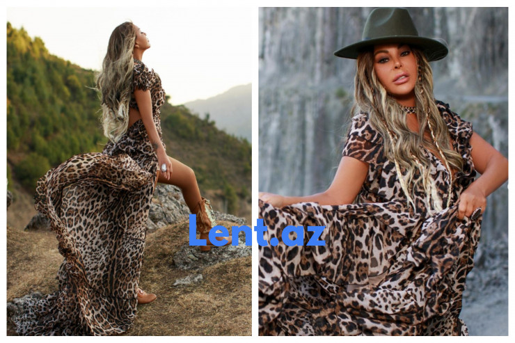 Aygün Kazımova dağın başına çıxdı və... -  FOTOLAR  