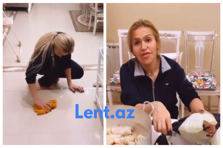 "Yekəxanalığı sevmirəm, evimdə 5 xanım çalışır" - Rəqsanə  - VİDEO  