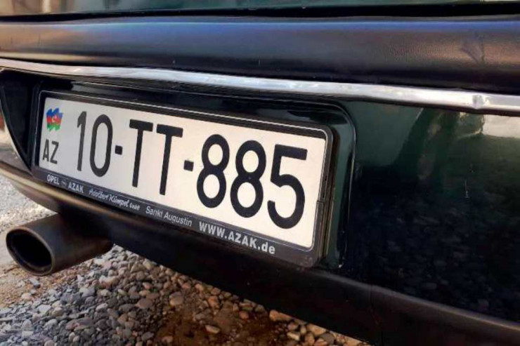 Maşın nömrələrinin  YENİ QİYMƏTLƏRİ 