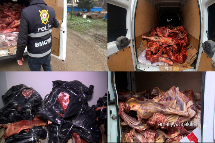 DİN və AQTA-dan xüsusi ƏMƏLİYYAT:  10 ton leş əti tapıldı-FOTOLENT -VİDEO 