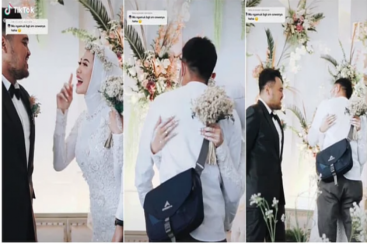 Evlənməzdən əvvəl son arzusu: Keçmiş sevgilini qucaqlamaq -  VİDEO  