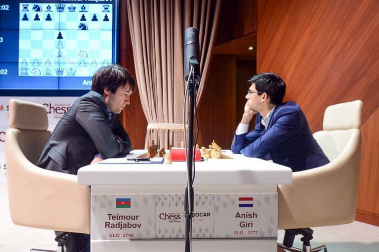 Teymur Rəcəbov 1/4 finala heç-heçə ilə başladı