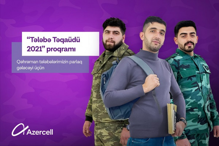 "Azercell" müharibədə iştirak edən tələbələrə təqaüd ayırdı