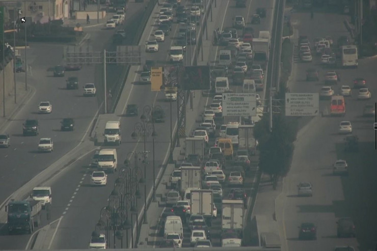 Ziya Bünyadov prospektində yol qəzası