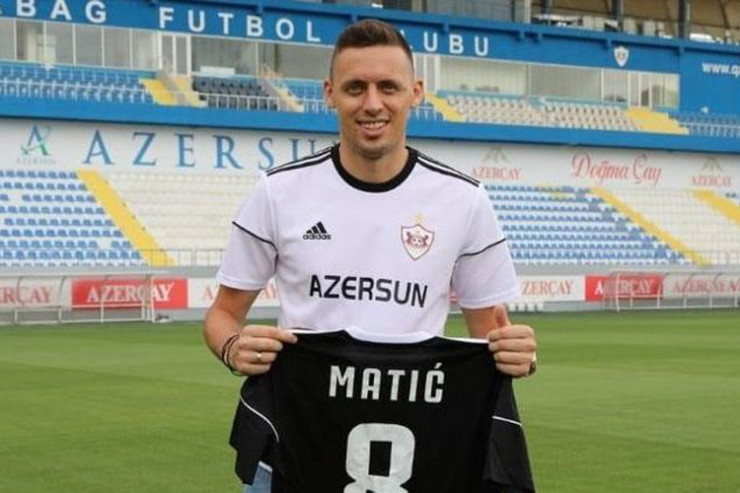 “Qarabağ”ın futbolçusu Uroş Matiç