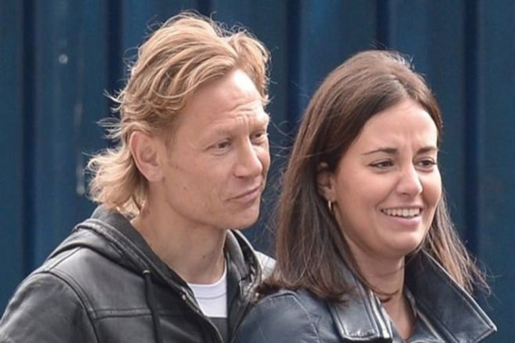 Valeri Karpin və həyat yoldaşı Darya Karpina