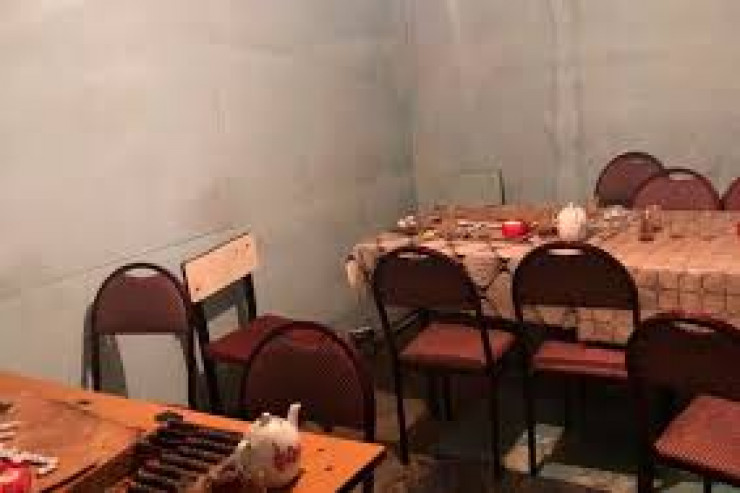 Karatində çayxana işlətdilər -  VİDEO 