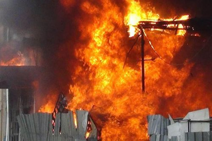 Azərbaycanda daha bir fermada yanğın oldu