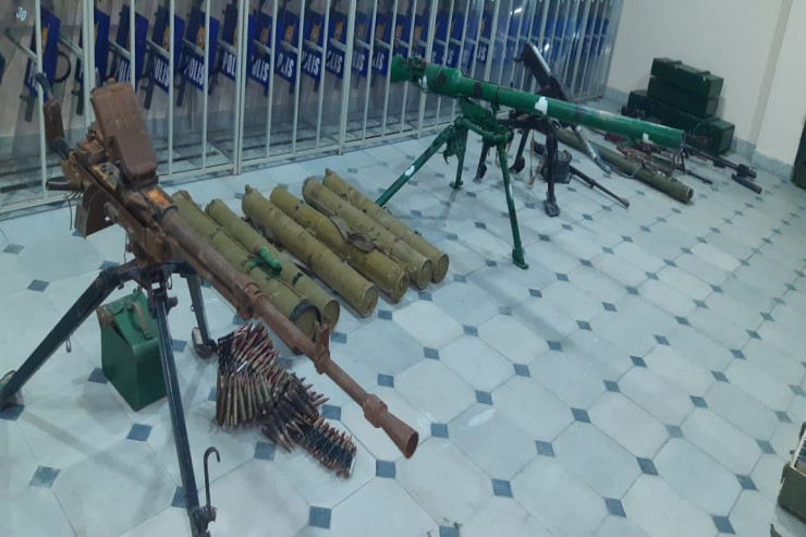 Suqovuşanda düşmənin külli miqdarda silah-sursatı tapıldı -  FOTOLENT 