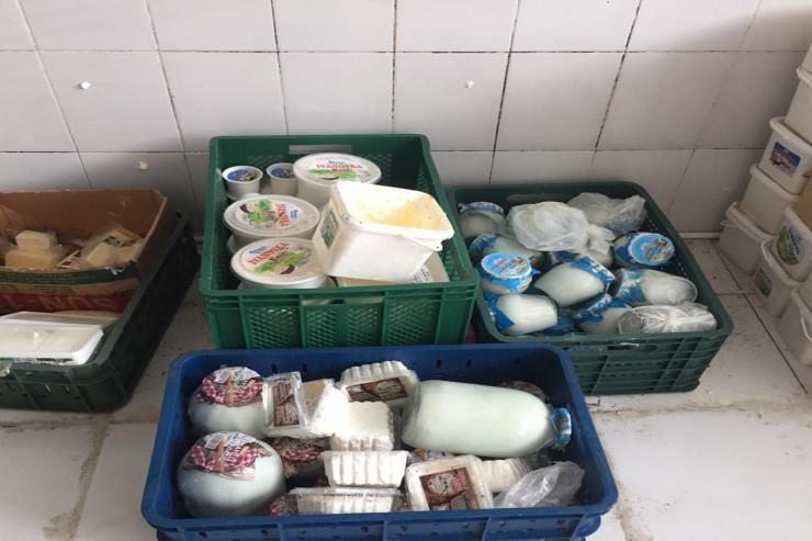 Qanunsuz süd və süd məhsulları istehsalı müəssisəsi aşkarlandı