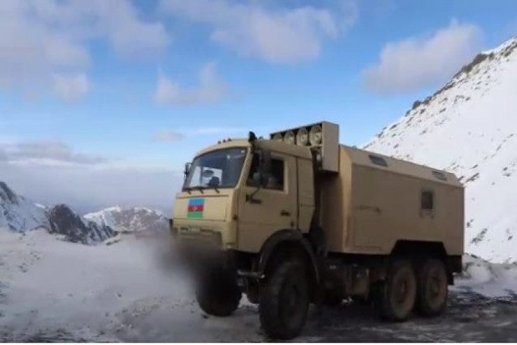 Məşhur Ömər aşırımında yenidən azan səsləndirilir-VİDEO 
