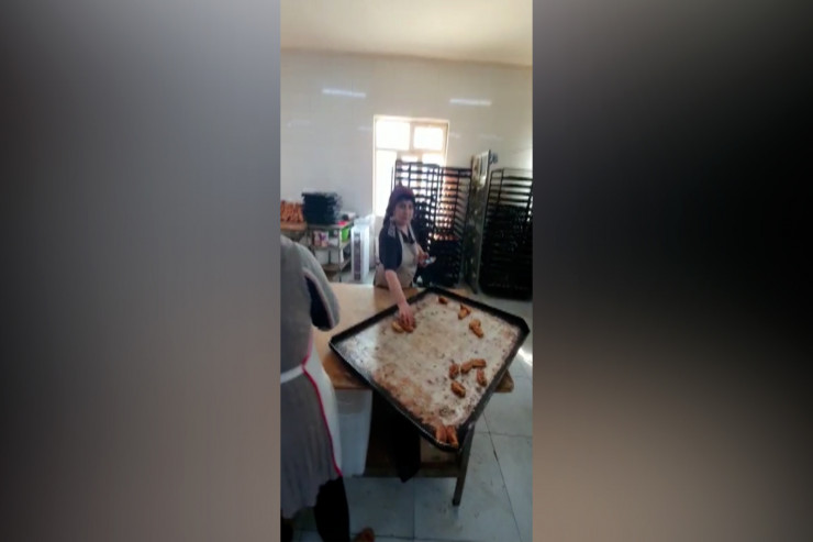 Bakıda şirniyyat sexində qanunsuzluq aşkarlandı-FOTO -VİDEO 