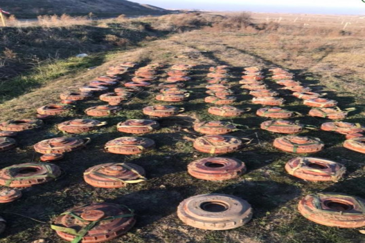 Bu ərazilər də minalardan təmizlənir-FOTO 