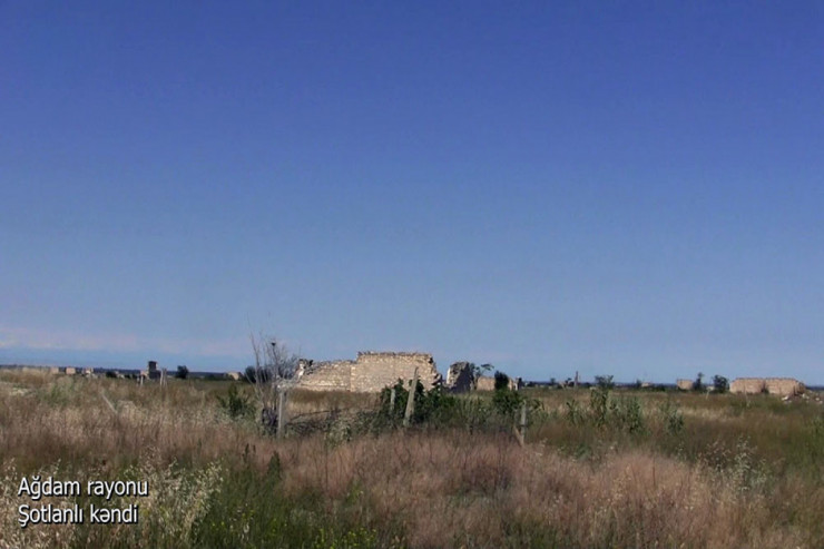 Ağdamın Şotlanlı kəndi -  VİDEO 