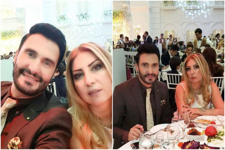 Müğənni Nadir Qafarzadə, həyat yoldaşı Sevinc