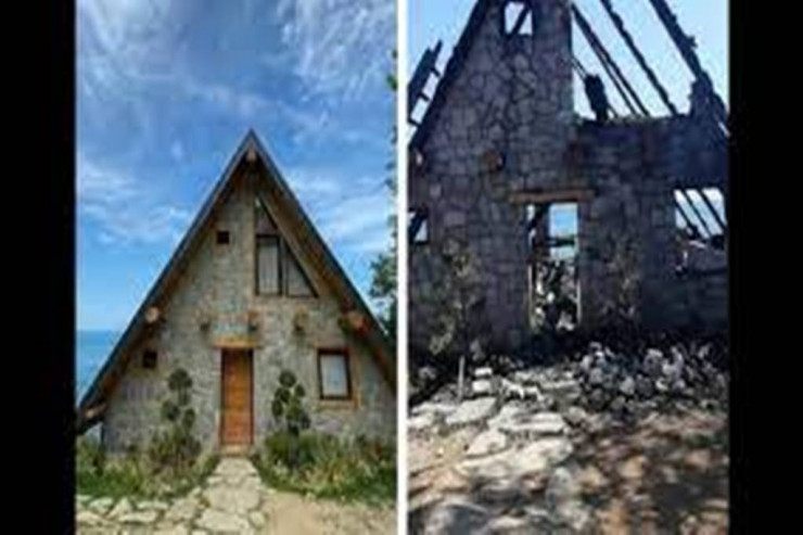 Məşhur serialın çəkildiyi ev kül oldu – FOTO – VİDEO 