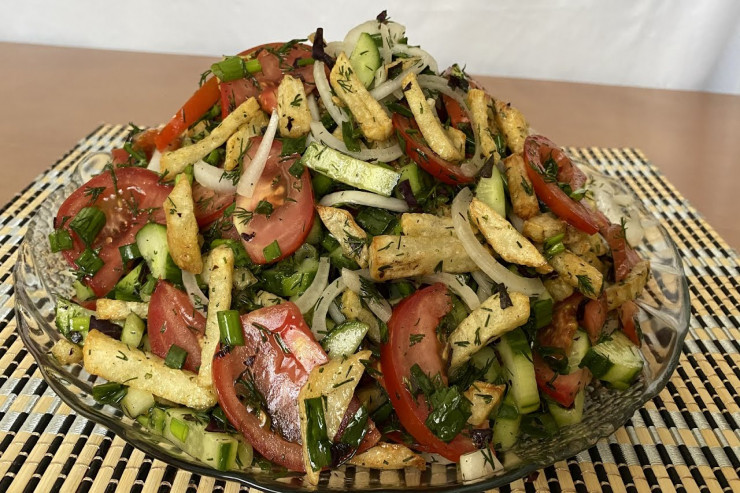 Asan və tez hazırlanan yay salatı -  Lent.az-ın MƏTBƏXİ 