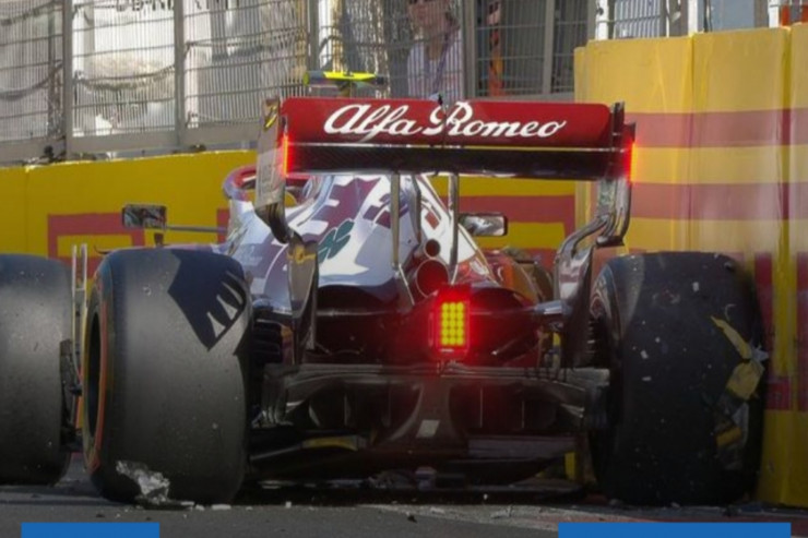 Azərbaycan Qran-prisində daha bir qəza 