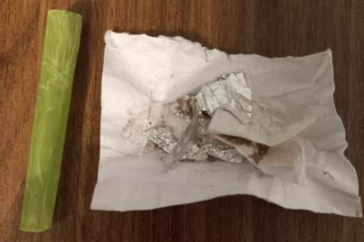 Həbsxanaya keçirilən narkotik