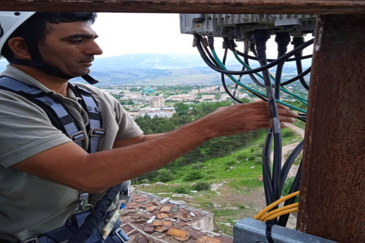 "Bakcell" şəbəkəsi Şuşada!   - FOTO 