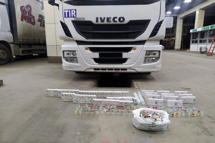 Qanunsuz gətirilən dərman və siqaretlər